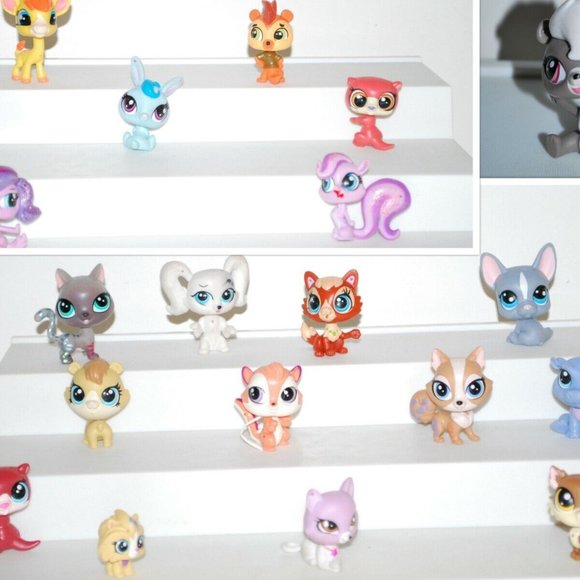 Littlest Pet Shop Authentic Lot of 20 PETS ✿ Design Your World